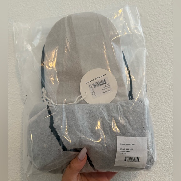 STAUD Beaded Bean Bag - Starry Night - Picture 10 of 13